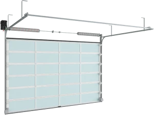 Рулонные ворота для автомойки с механизмом ISD02 3800x4000