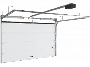 Гаражные секционные ворота RSD02 Doorhan из стальных сэндвич-панелей с торсионным механизмом (4800*3200)